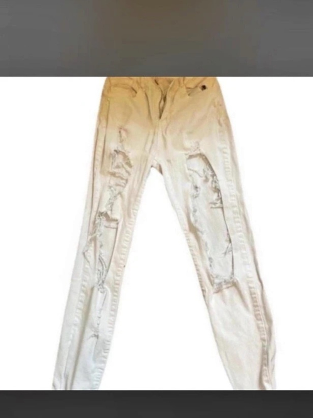 SHEIN White Skinny Leggings Size XS